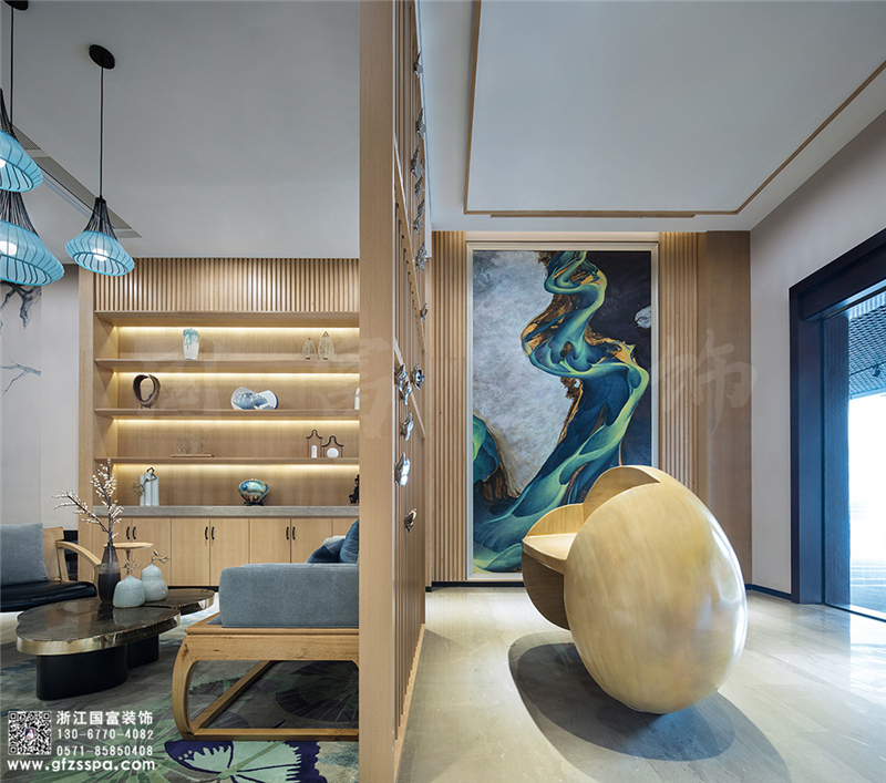 杭州中式禅意美容spa会馆装修设计案例